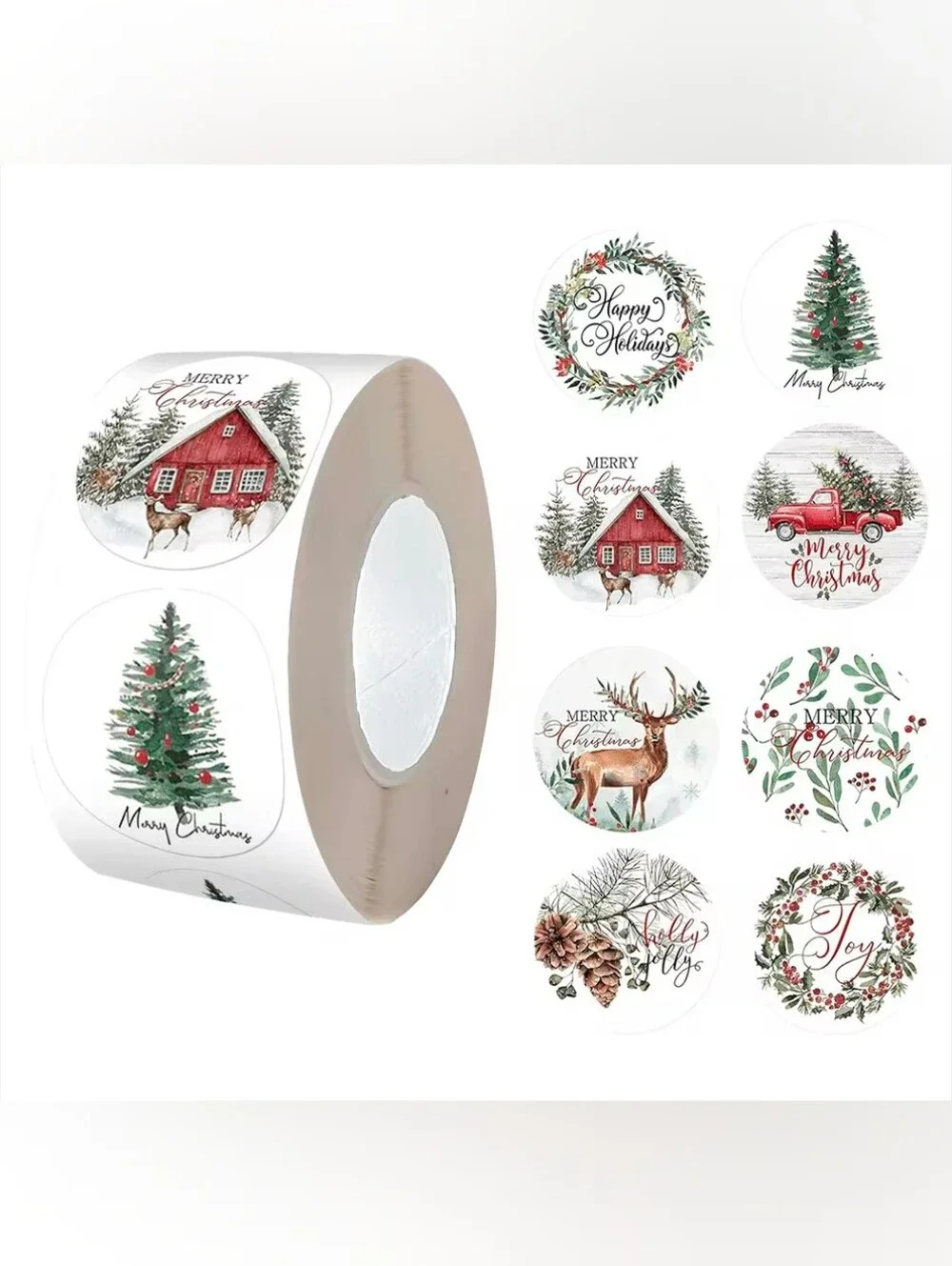 500pcs Multi PatteryyHoliday Stickers